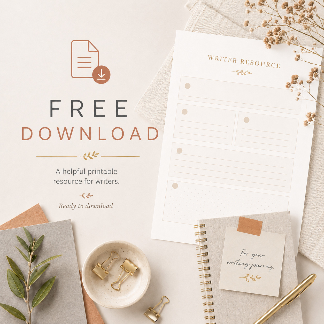resources - writer's intention